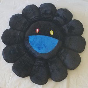 Takashi Murakami  large glower plush new black